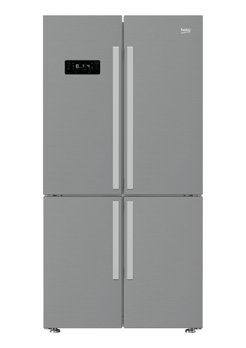 Beko GN141622APX Freestanding American Style Fridge Freezer with MultiZone®