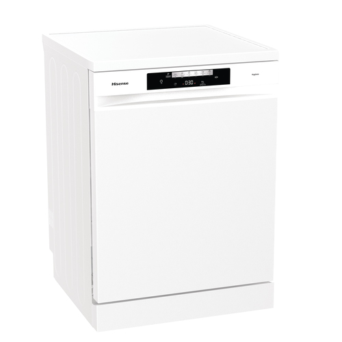 Hisense HS642D90WUK Full Size Dishwasher - White - D Rated, White - image 1
