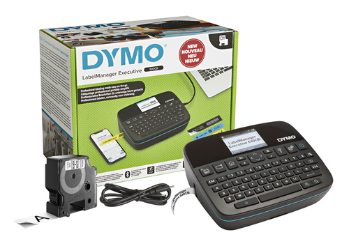 Product image: DYMO LabelManager Executive 640CB label printer Direct thermal / Thermal transfer 15 mm/sec Wired & Wireless D1 Wi-Fi Bluetooth AZERTY