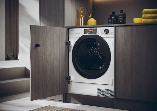 Haier Series 4 Hdbi H7A2TBEX-80 Integrated WiFi-enabled 7 kg Heat Pump Tumble Dryer, White - image 4