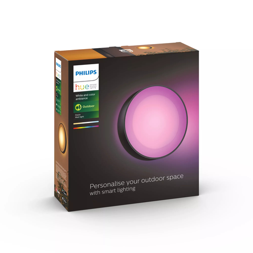 Philips Hue Outdoor Daylo Wandleuchte - Schwarz – Foto 5 von 5