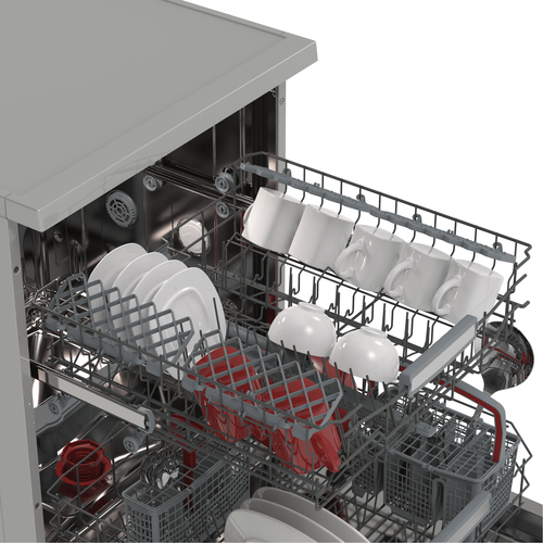 Sharp QW-CX14F521S-DE dishwasher Freestanding 13 place settings – image 3