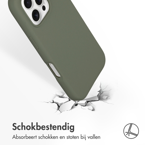 Accezz Liquid Silicone Backcover met MagSafe iPhone 16 Pro Max Telefoonhoesje, afbeelding 5