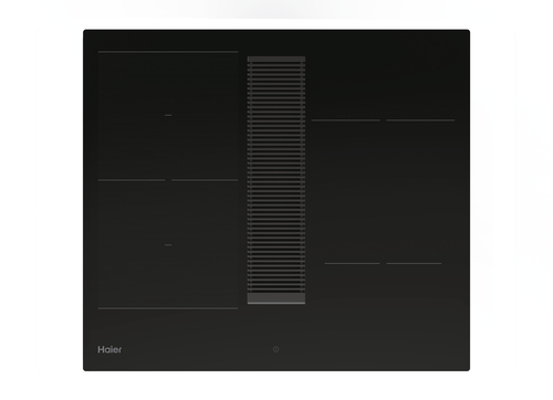 Haier I-Dual Series 6 HAIH6IESCF Черный Встроенный 60 cm Плита с зонами индукции 4 зона(ы) Встроенный капюшон