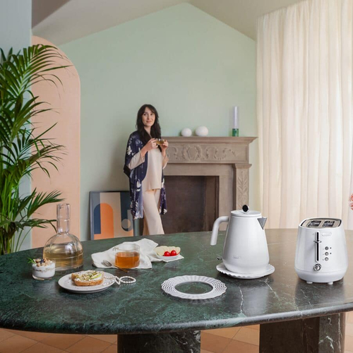 Delonghi Eclettica Kettle Whimsical White - White - image 5