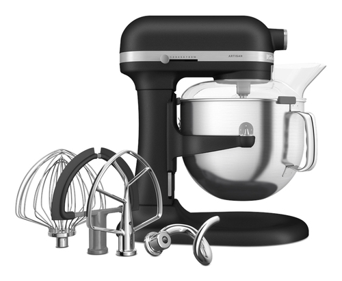 KitchenAid Artisan Bowl-Lift 5KSM70SHXEBK Vulkaanzwart, afbeelding 2