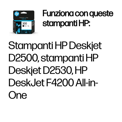 HP 300 – Cartuccia nero originale