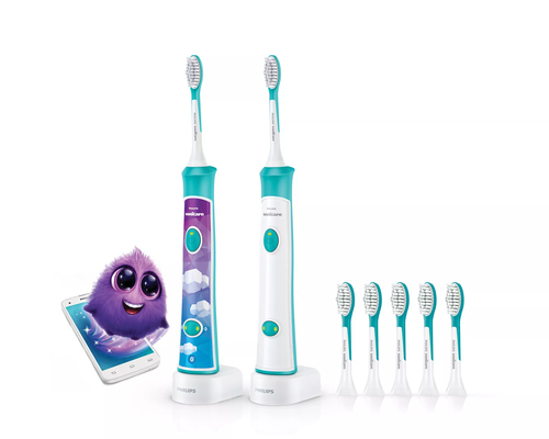 Philips Sonicare For Kids HX6325/70 electric toothbrush Child Sonic toothbrush Aqua colour