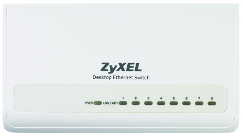 Zyxel ES-108S network switch Fast Ethernet (10/100) White – image 2