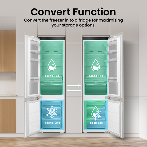 Hisense Fridge/freezer RB5B280SSWC BK070 – image 4