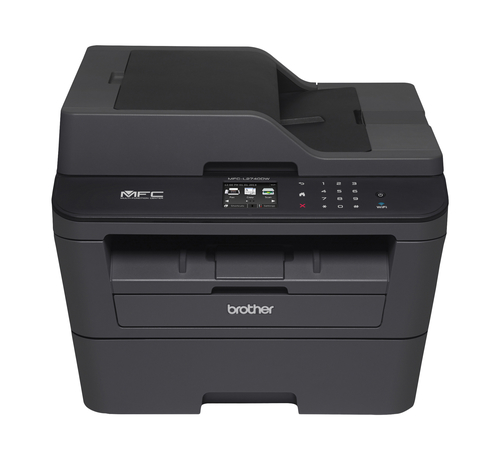 Brother MFC - Multifunction printer - Copier / Fax / Printer / Scanner - Laser - Monochrome - Automatic Duplexing - MFC-L2740DW