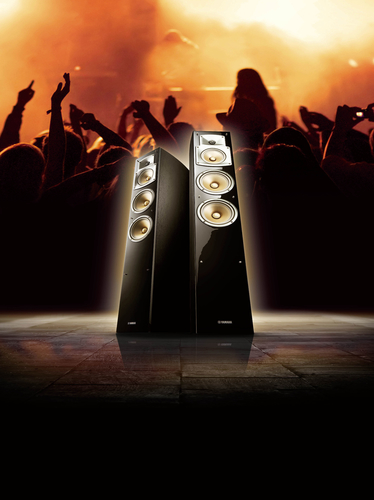 Yamaha NS-F350 3-way Black Wired – image 4