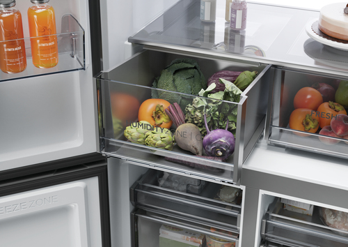 Haier Cube 90 Series 7 HCR79F19CNMD side-by-side refrigerator Freestanding – image 9
