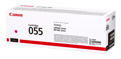Original Canon 055 Magenta Toner Cartridge - image 3