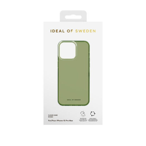iDeal of Sweden Clear Case iPhone 15PM Khaki – image 2