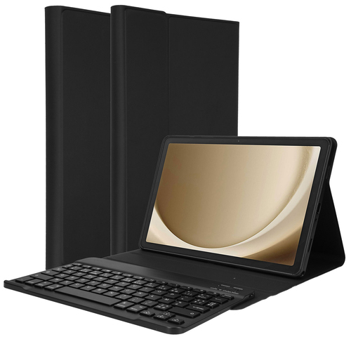 Accezz AZERTY Bluetooth Keyboard Bookcase - Toetsenbord
