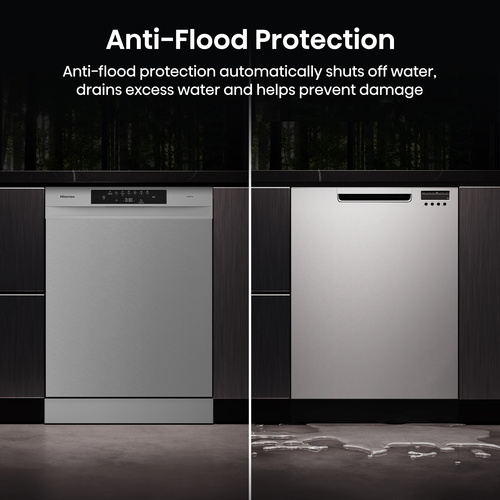Hisense Hi4 HS642B90X Full Size Freestanding Dishwasher - Stainless Steel – image 9