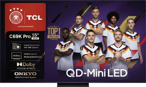 TCL QD Mini-led 55" C69K Pro (2026)