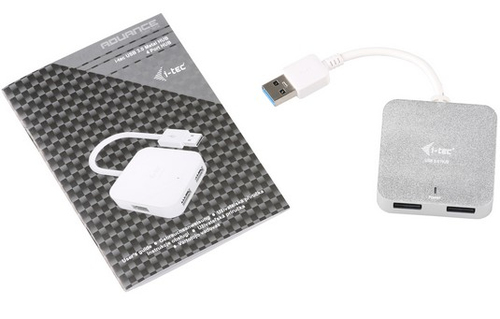 i-tec USB 3.0 Metal Passive HUB 4 Port usb-hub, afbeelding 5