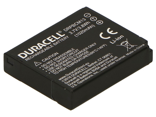 Duracell DRPBCM13, 1020 mAh, 3,7 V, Lithium-Ion (Li-Ion), afbeelding 3
