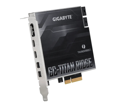 GIGABYTE GC-TITAN RIDGE 2.0 интерфейсная карта/адаптер Внутренний DisplayPort, Mini DisplayPort, Thunderbolt 3