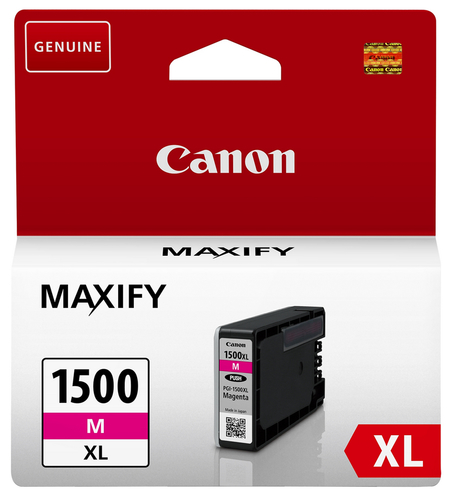 Canon PGI1500XLM Magenta High Yield Ink Cartridge 12ml - 9194B001
