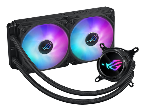 Asus Rog Strix LC Iii 240 Argb Liquid CPU Cooler - Argb Fans, LCD Display- Black - 90RC00S1-M0UAY0 - image 3