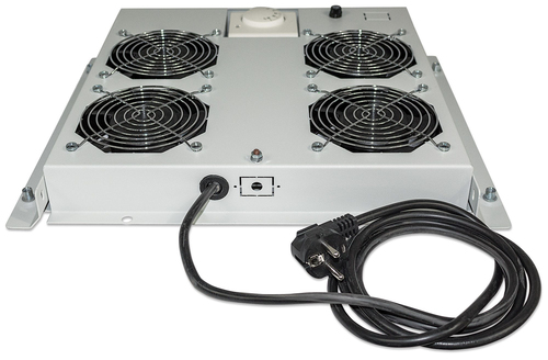 Ventilatorunit, 4 ventilatoren, Dakmontage, Thermostaat, Grijs, afbeelding 2