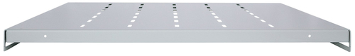 Vast Plateau, 19-Inch, 1HE, 345mm, 50Kg, Grijs, afbeelding 3