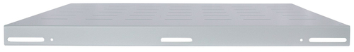Vast Plateau, 19-Inch, 1HE, 345mm, 50Kg, Grijs, afbeelding 4