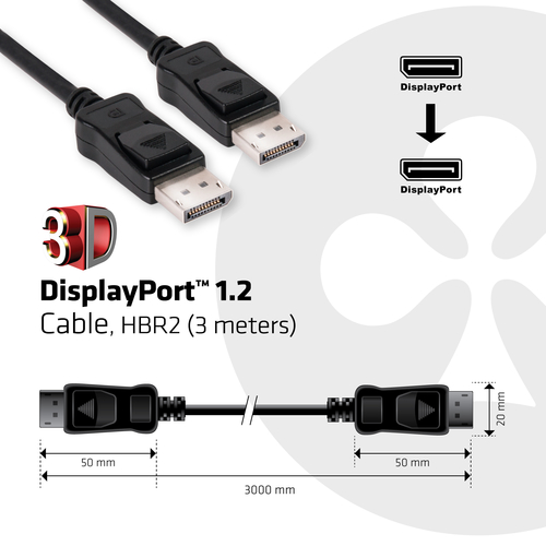 Club 3D - DisplayPort kabel, afbeelding 5