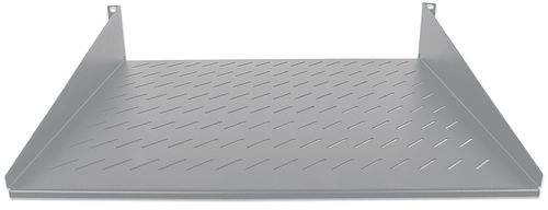 Halfzwevend Plateau, 19-Inch, 2HE, 400mm, 25Kg, Grijs, afbeelding 3