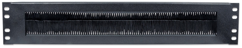 Intellinet Kabelgoot 48,3cm 2HE borstelstrip zw, afbeelding 3
