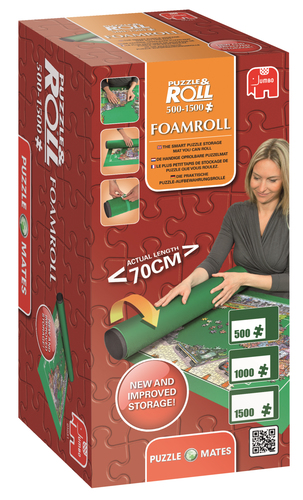 Jumbo Puzzle & Roll Foam Roll Puslematt