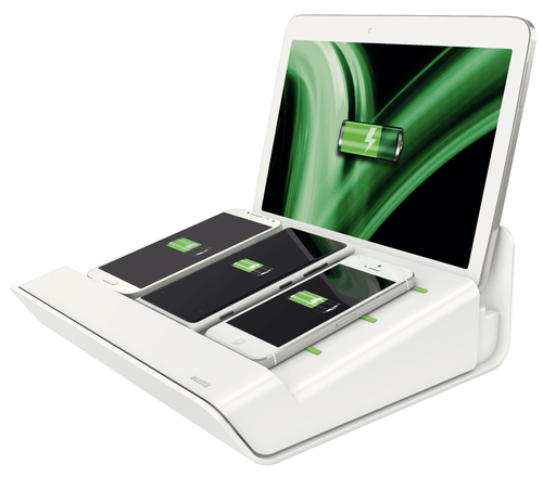 Leitz 62890001 mobiilseadme laadija Nutitelefon, Tahvel Valge Vahelduvvool Hoonesisene