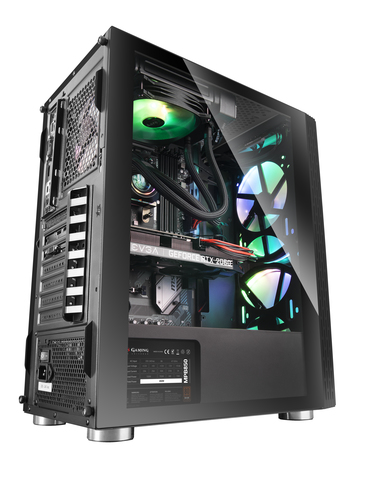 Mars Gaming MC8 computer case Black – image 2