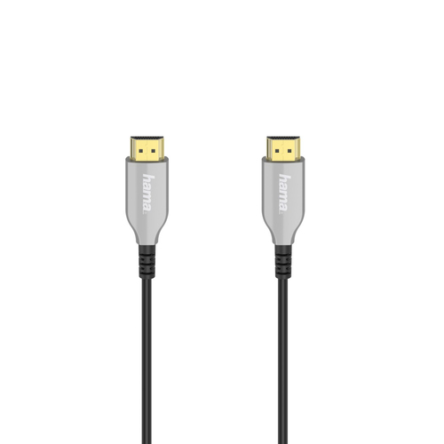 Hama 00205276 HDMI кабель 20 m HDMI Тип A (Стандарт) Черный, Серебристый