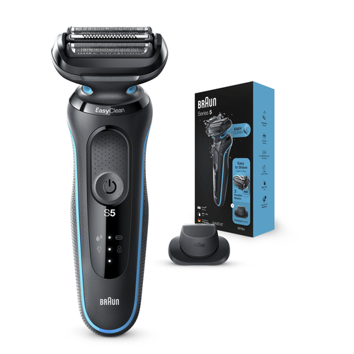 Braun Series 5 50-M1200s Foil shaver Trimmer Black, Blue – image 6