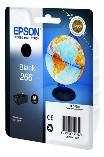 Original Epson 266 Black Ink Cartridge - image 2