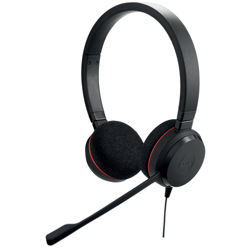 Jabra 4999-823-109 Evolve 20 On-ear headset Stereo Black Noise can... - image 1