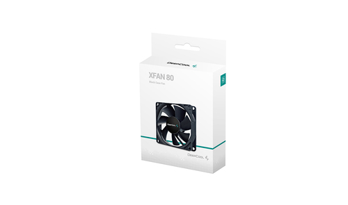 DeepCool XFAN80 Computer behuizing Ventilator 8 cm Zwart 1 stuk(s), afbeelding 3