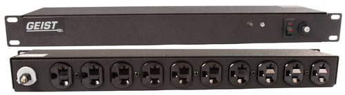Vertiv Geist BR100-1025 power distribution unit (PDU) 10 AC outlet(s) 0U Black