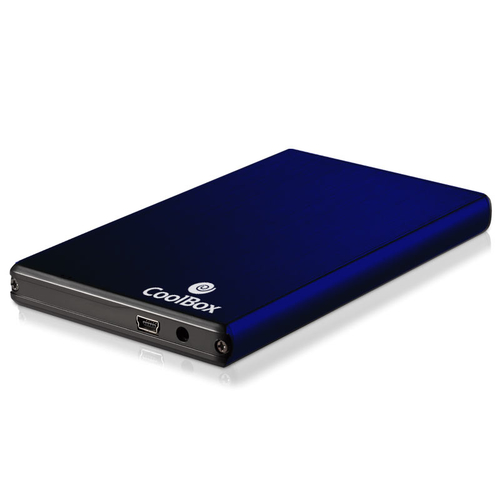 CoolBox Slimchase 2520 HDD/SSD korpuss Zils 2.5 USB barošana