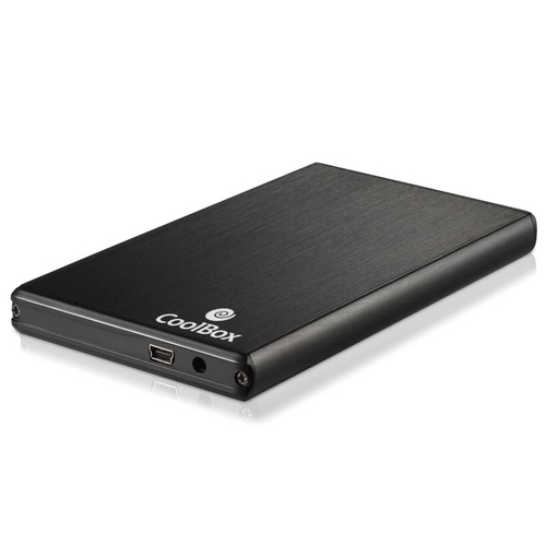 CoolBox Slimchase 2520 HDD/SSD korpuss Sudrabs 2.5 USB barošana