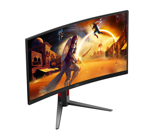 Aoc 27" Full HD 280Hz Curved Gaming Monitor - Black - image 7