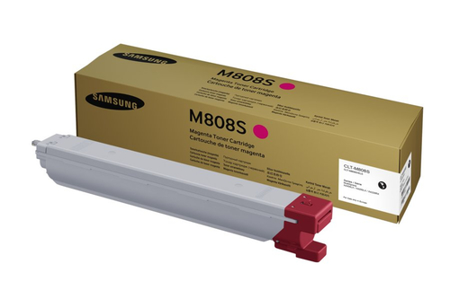 Original Samsung Clt-M808S Magenta Toner Cartridge - image 2