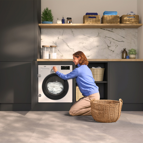 Beko WDIK954451F Integrated WiFi-enabled 9 kg Washer Dryer - White - image 8