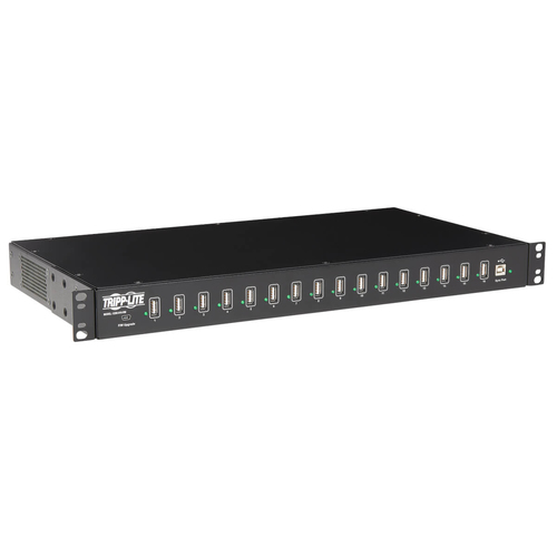 16-PORT USB CHARGING STATION  S YNCING FUNCTION 5V 40A 200W - Código: U280-016-RM | Compra en Guadalajara