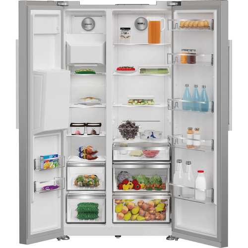 Hotpoint HPG26573WXP American Fridge Freezer in Silver with Ice Water - image 3