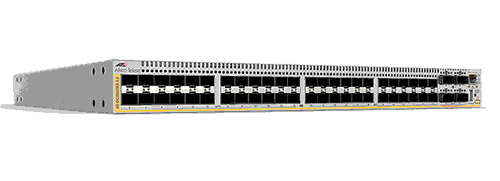 Switch Stack L3 48 ranuras SFP 4 ranuras QSFP 2 bahías para fuente de alimentación AT-DC2552XS/L3 - AT-DC2552XS/L3